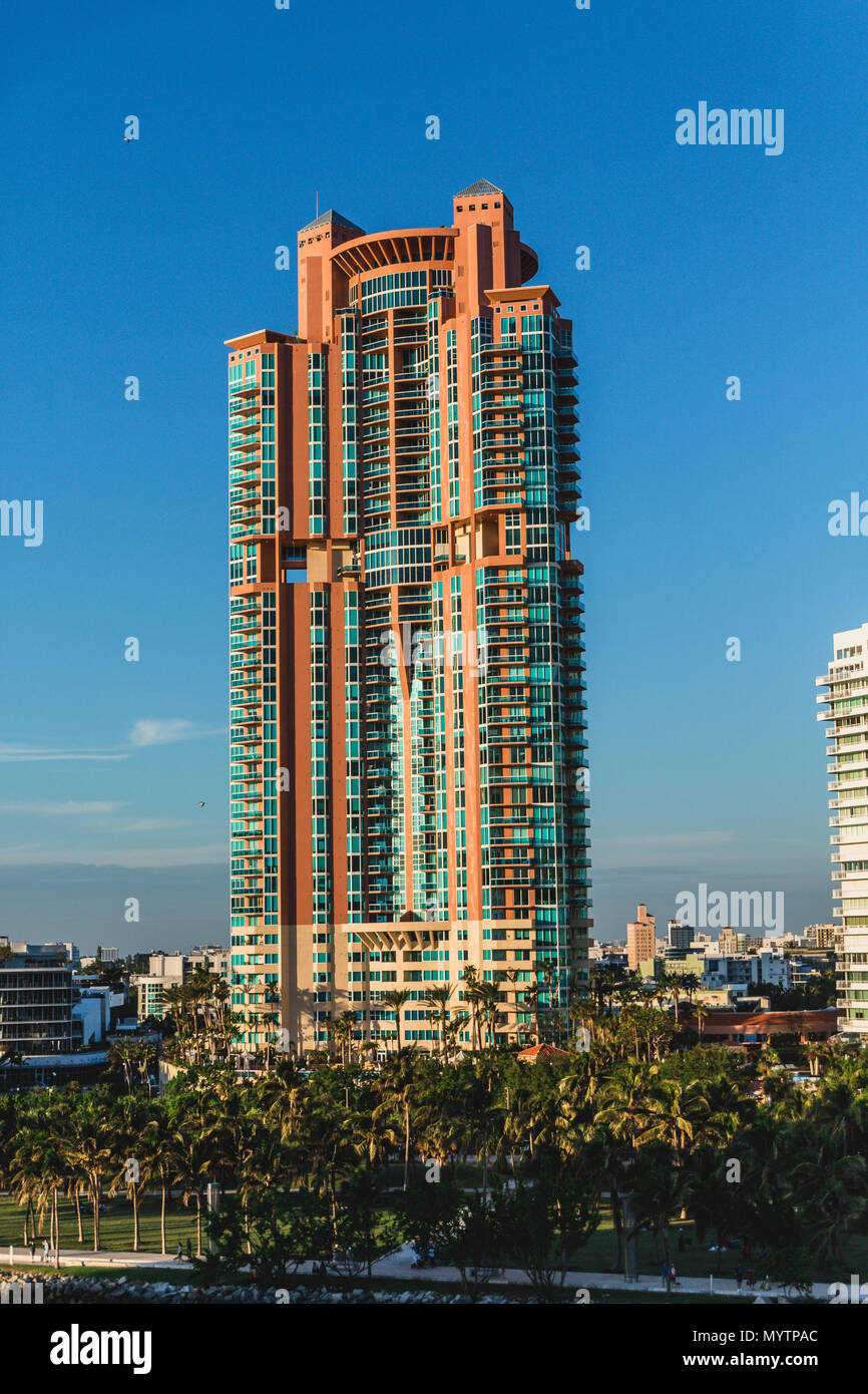 Modern Condo Tower Stock Photo