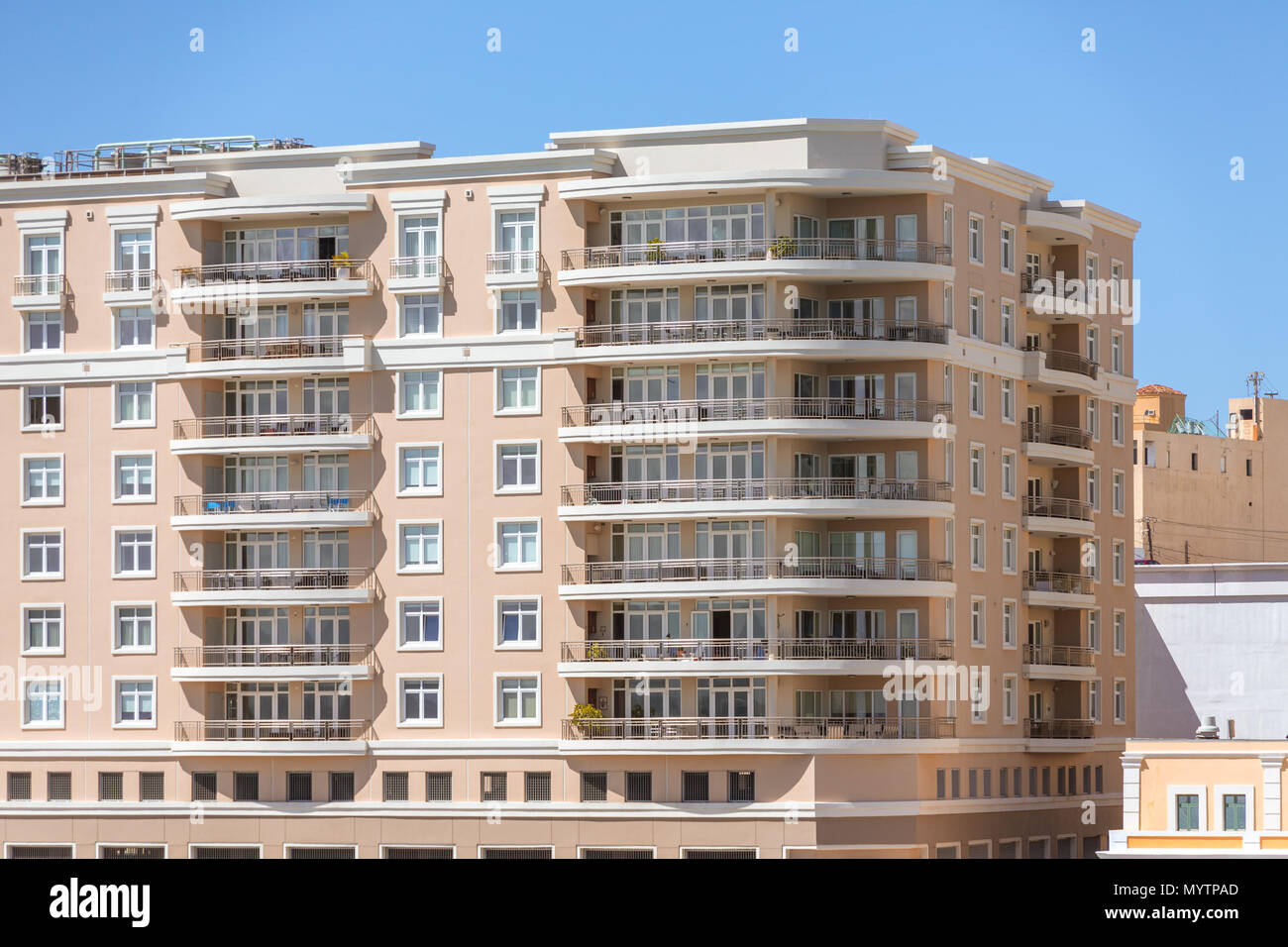 Modern Condos in Old San Juan Stock Photo Alamy