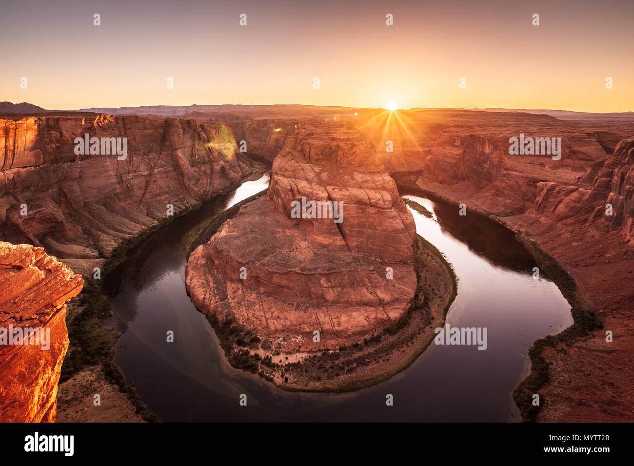 Horseshoe bend, Arizona, USA Stock Photo Alamy