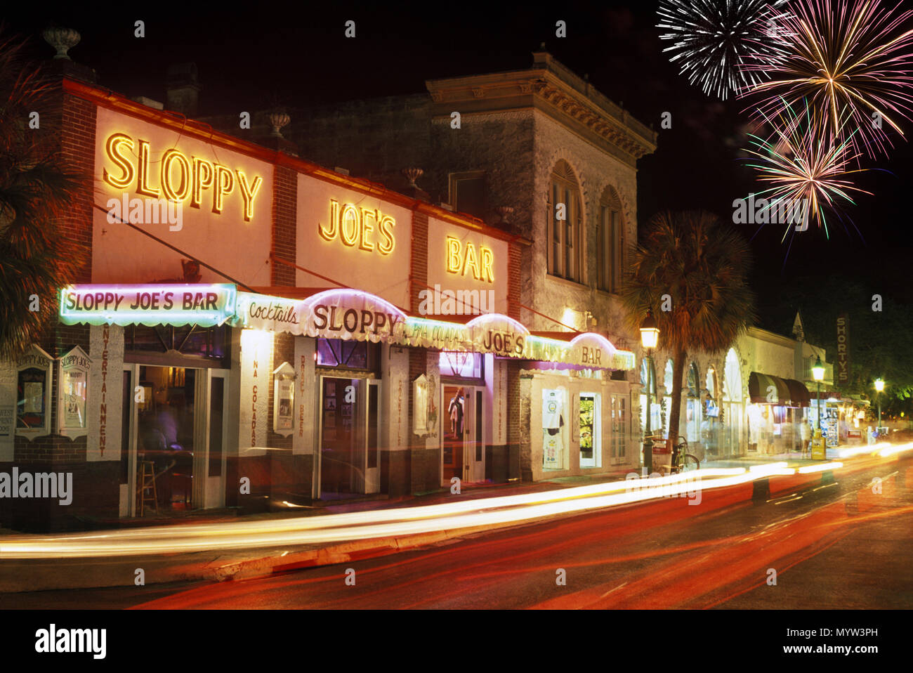 1992 HISTORICAL SLOPPY JOE’S LANDMARK BAR DUVAL STREET KEY WEST FLORIDA