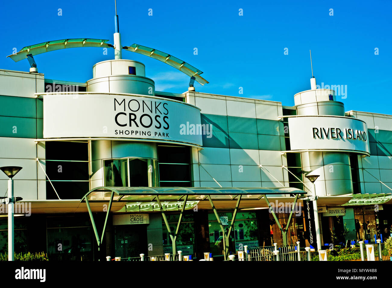 Monks Cross shopping Park, York, England Stock Photo Alamy