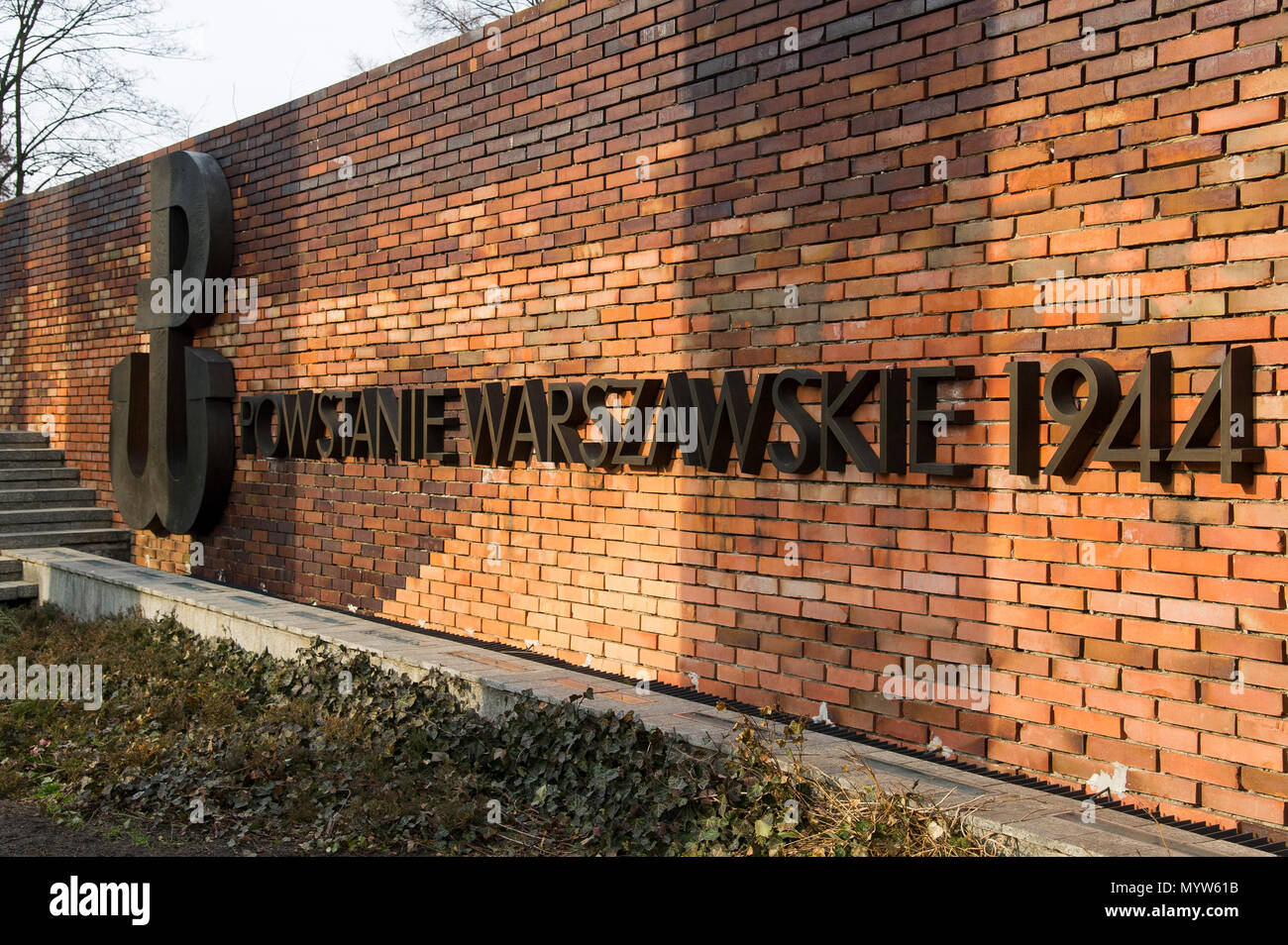 Warsaw Uprising Monument (Pomnik Powstania Warszawskiego) on Krasinski