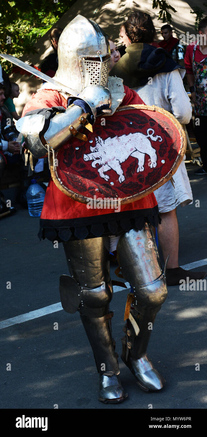 Ukraine knight medieval fighting hi-res stock photography and images ...