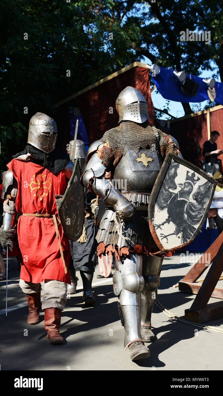 Ukraine knight medieval fighting hi-res stock photography and images ...