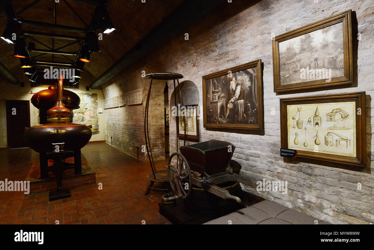 The Shustov Cognac winery musuem in Odessa, Ukraine Stock Photo - Alamy