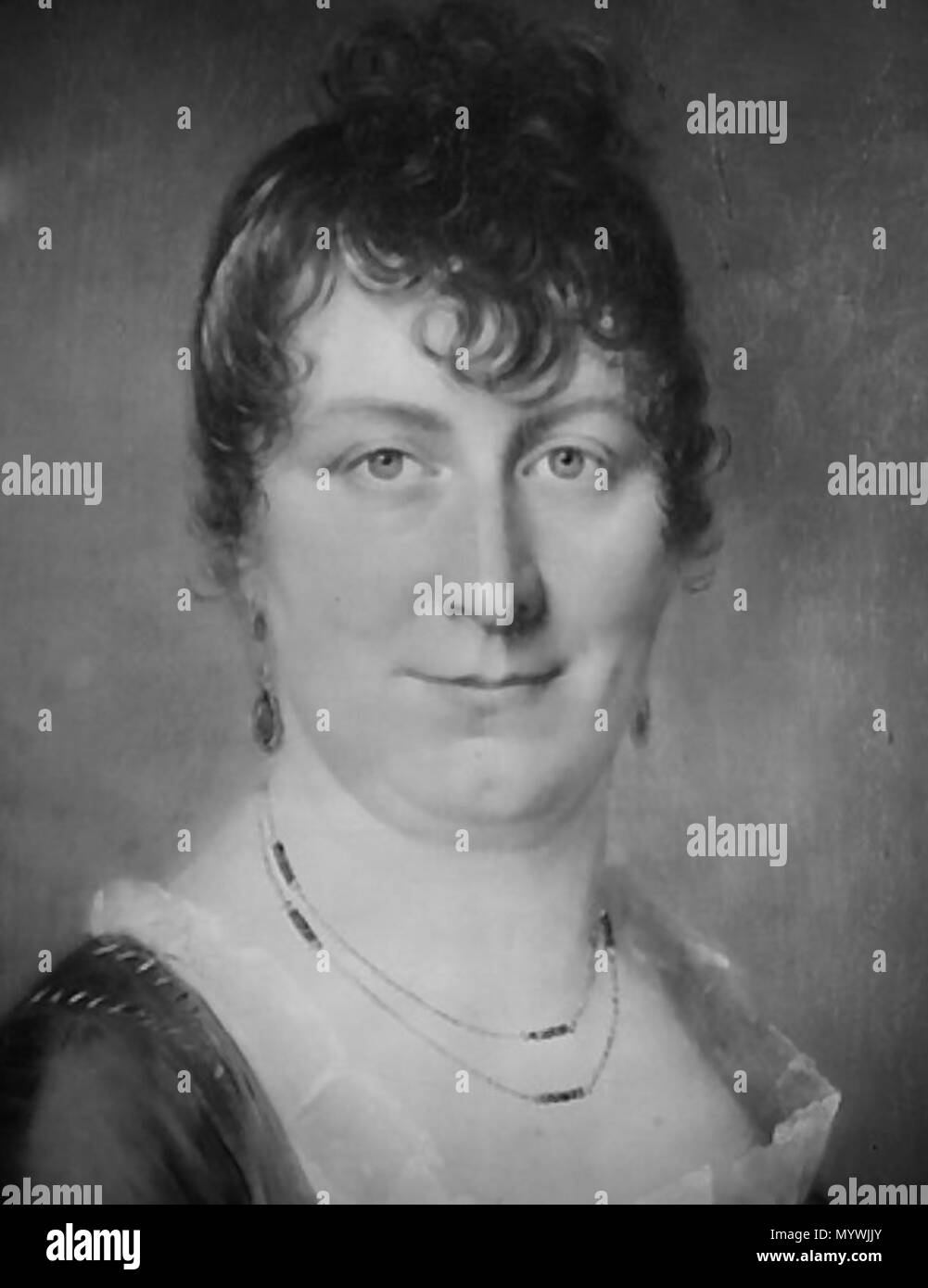 26 Detail of a portrait of Alida van der Palm (née Bussingh) (17661835