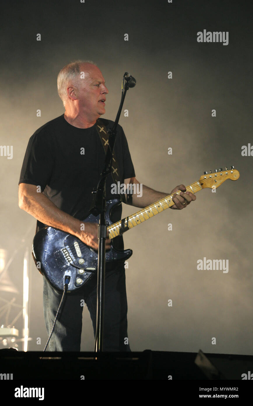 Venice, 11/08/2006. David Gilmour's "On an Island" tour. David Gilmour