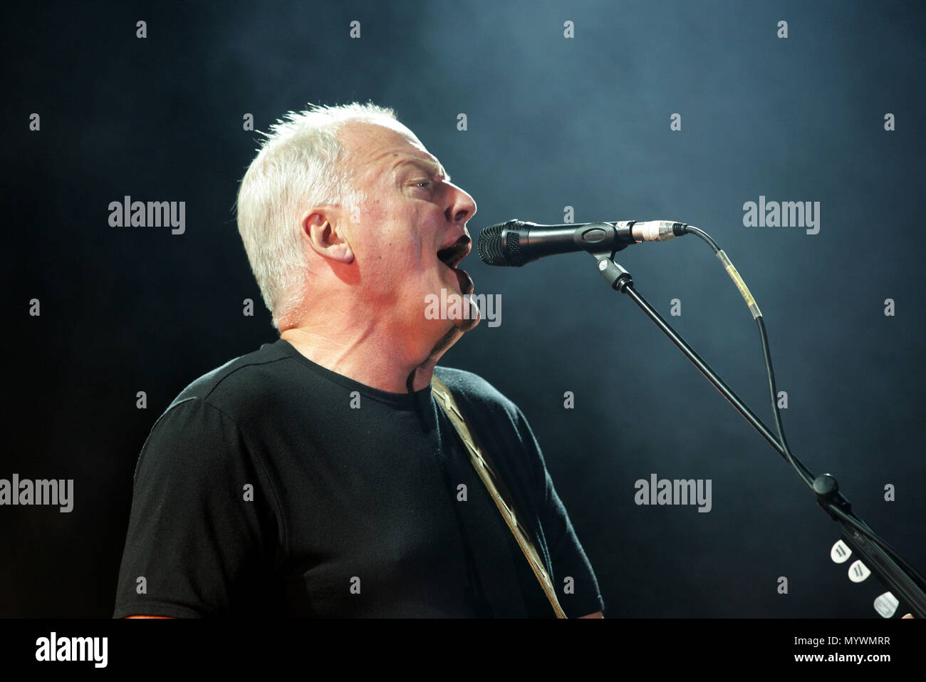 Venice, 11/08/2006. David Gilmour's "On an Island" tour. David Gilmour