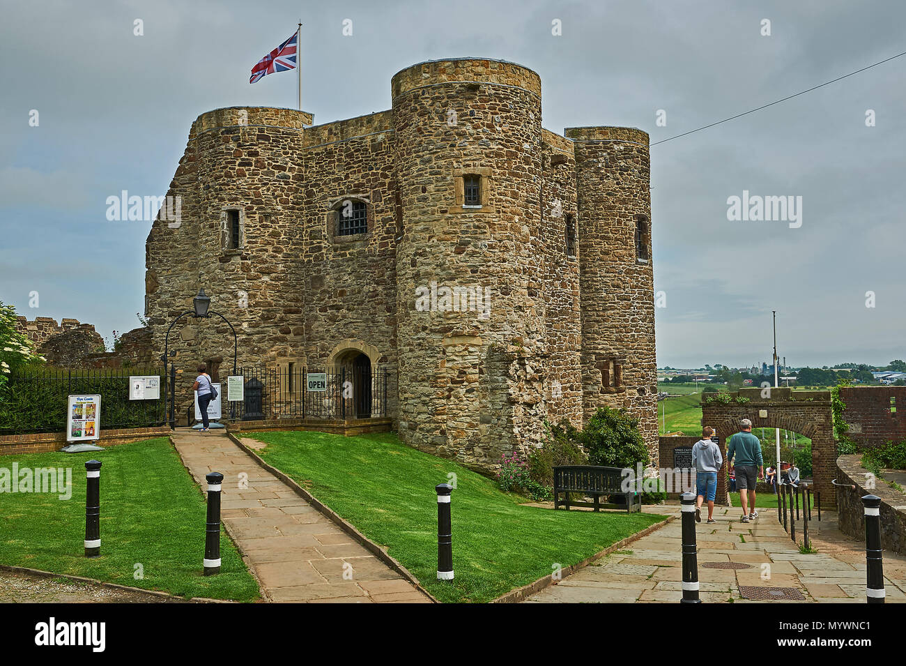 Ypres Tower, Rye Castle, East Sussex Stock Photo