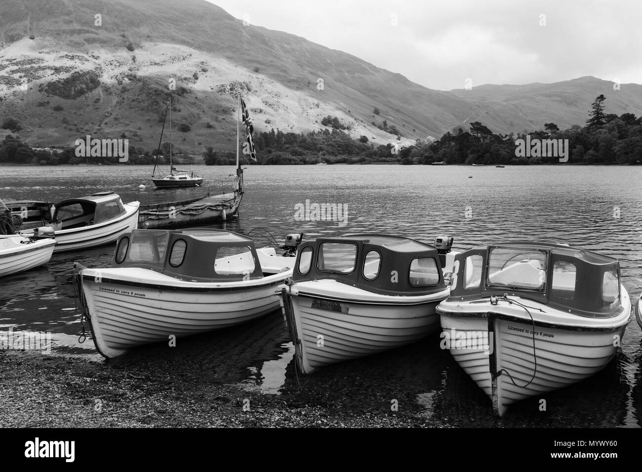Ullswater in the Lake District Stock Photo