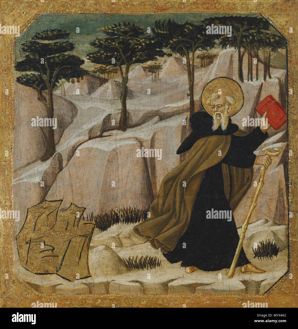. Saint Anthony Abbot Tempted by Gold . mid 15th century 20 Saint