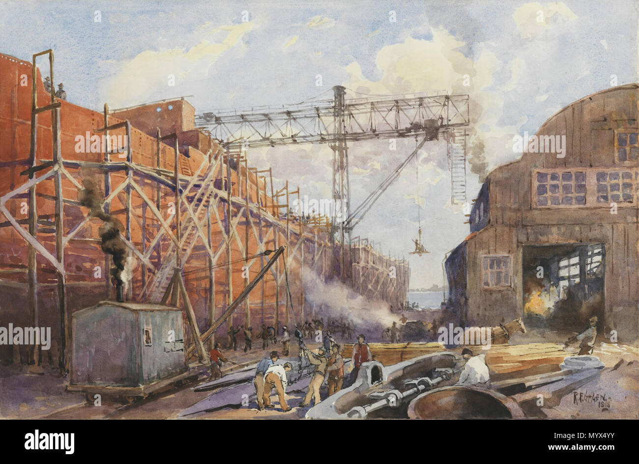 Polson iron works hi-res stock photography and images - Alamy