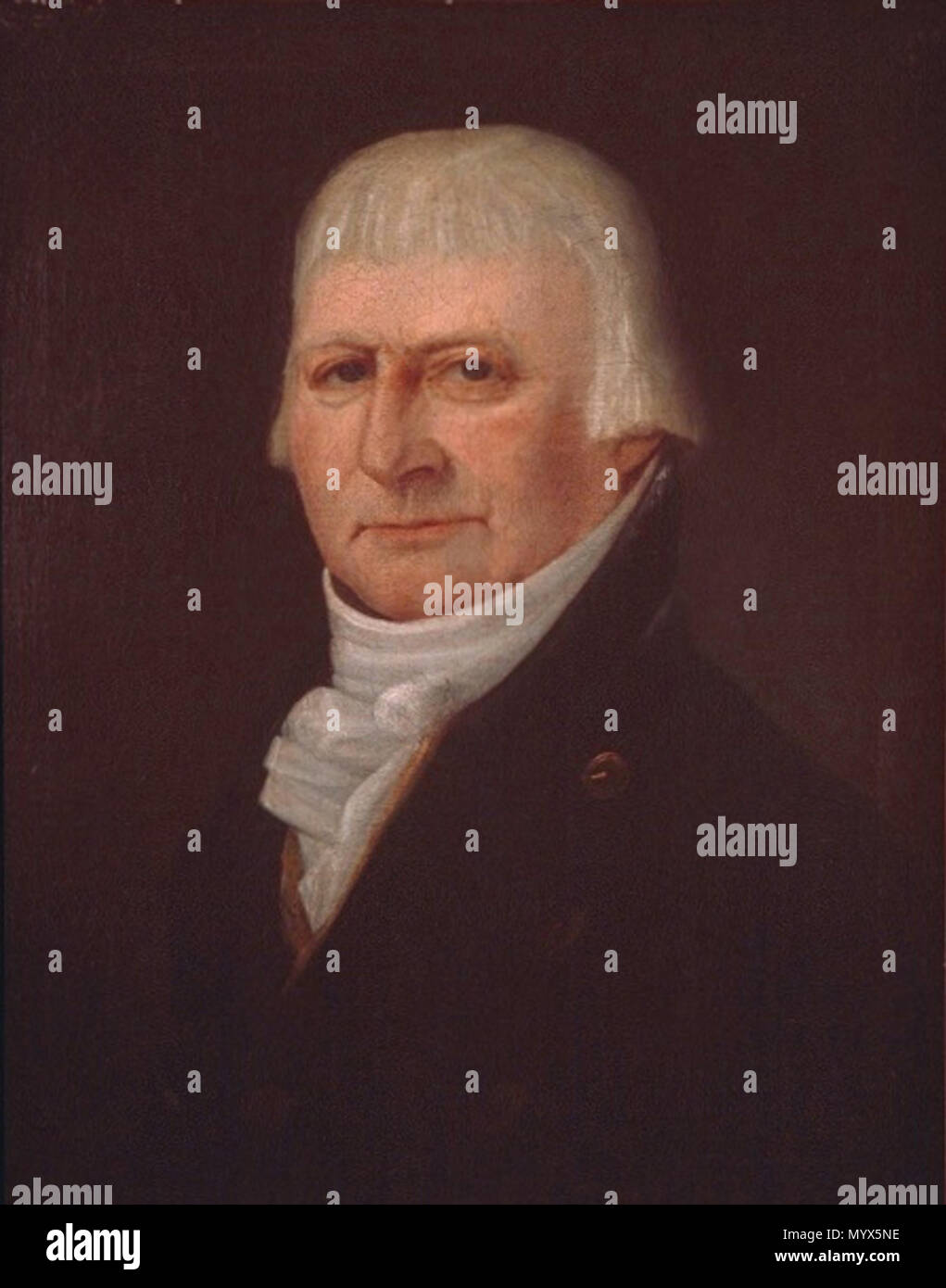 . Portrait of Joseph Frobisher . circa 1800 2 Joseph Frobisher Stock