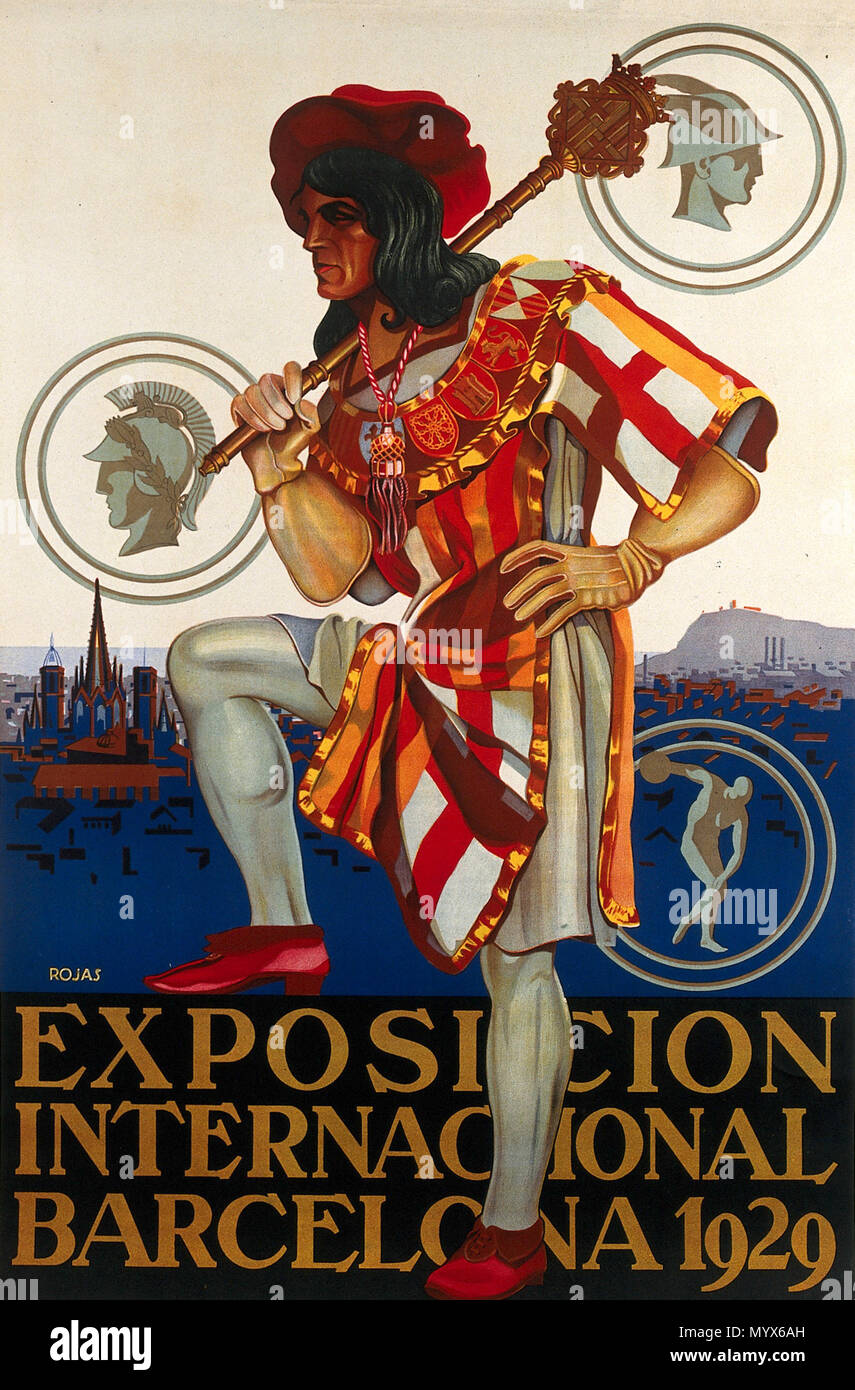 IV CONGRESO HISPANO-LUSO-AMERICANO-FILIPINO DE MUNICIPIOS - Original Poster  Barcelona