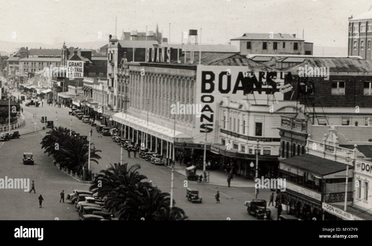. Boans Department Store, Wellington St, Perth. . 1936. William E. Fretwell (1874 1958) 1