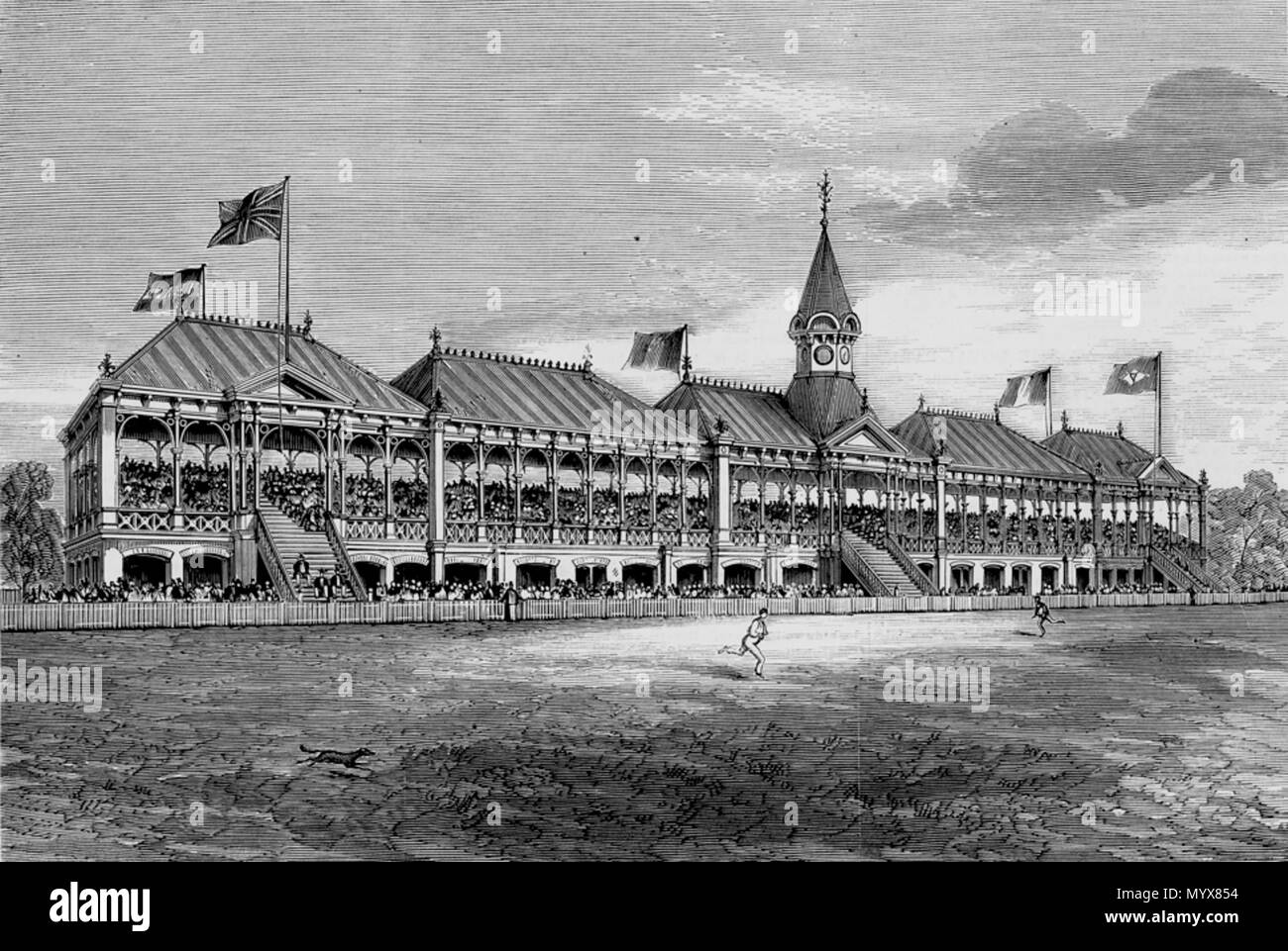 Melbourne cricket ground 1877 hires stock photography and images Alamy