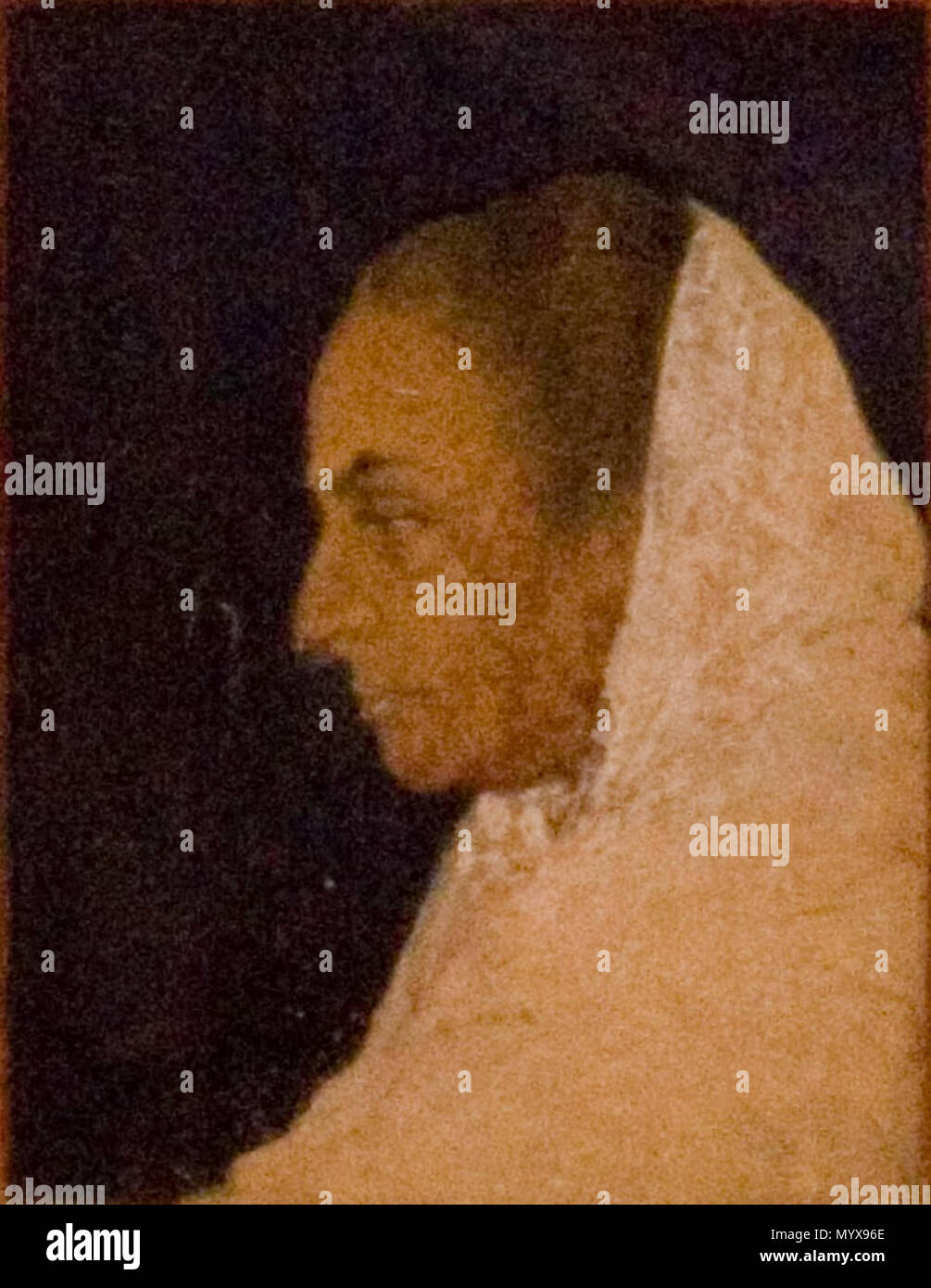 . My Mother . (1912 - 1913) 1 Abanindranath Tagore - My Mother - Google Art Project Stock Photo