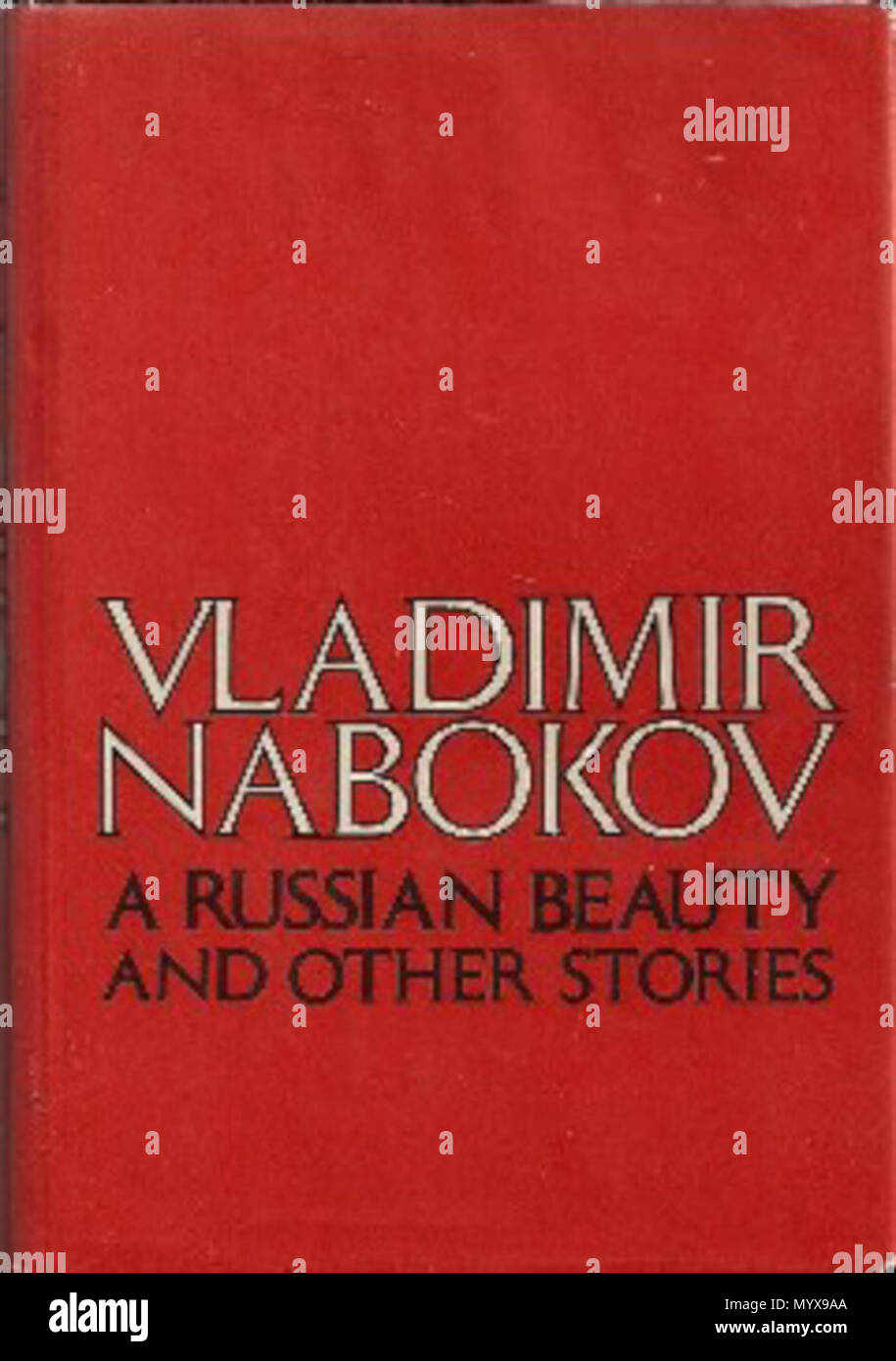 . 1st edition of A Russian Beauty and Other Stories  . 1973. Vladimir Nabokov 1 ARussianBeauty Stock Photo