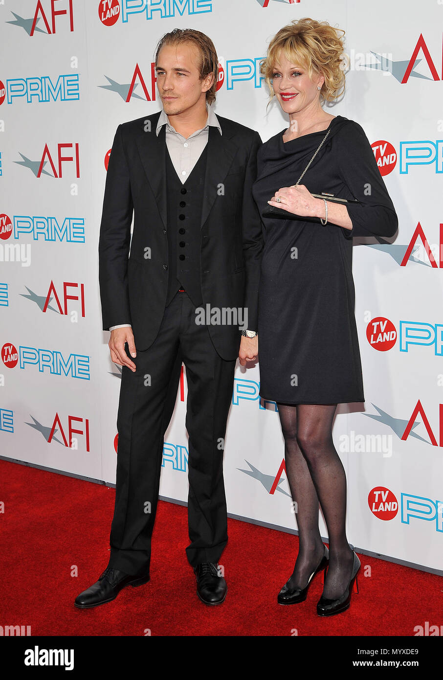 Melanie griffith and son hires stock photography and images Alamy