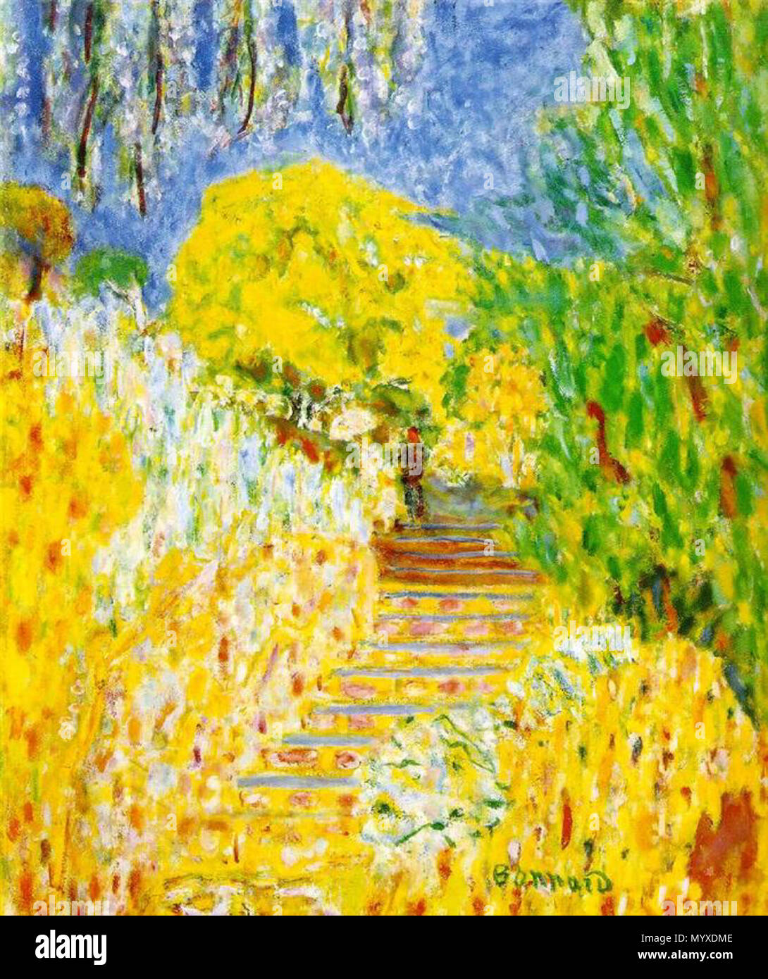 Pierre bonnard garden hi-res stock photography and images