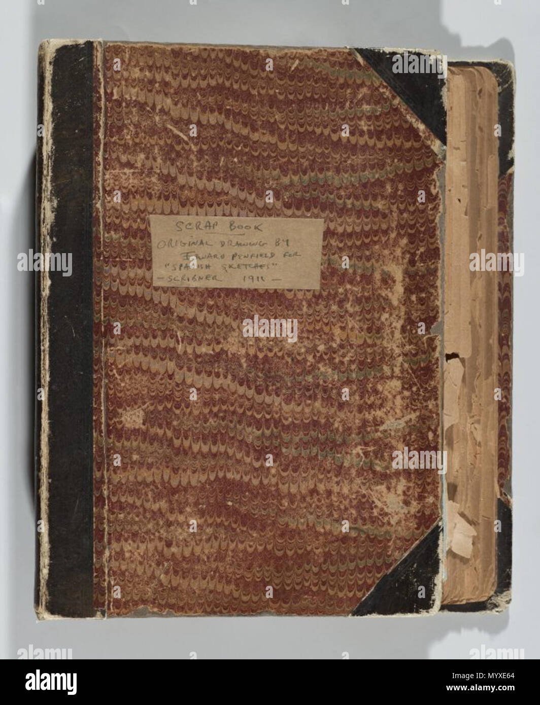 . Spanish Sketches Mounted in Scrap Book . between 1909 and 1913 17