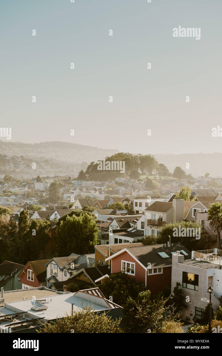 San Francisco View Stock Photo