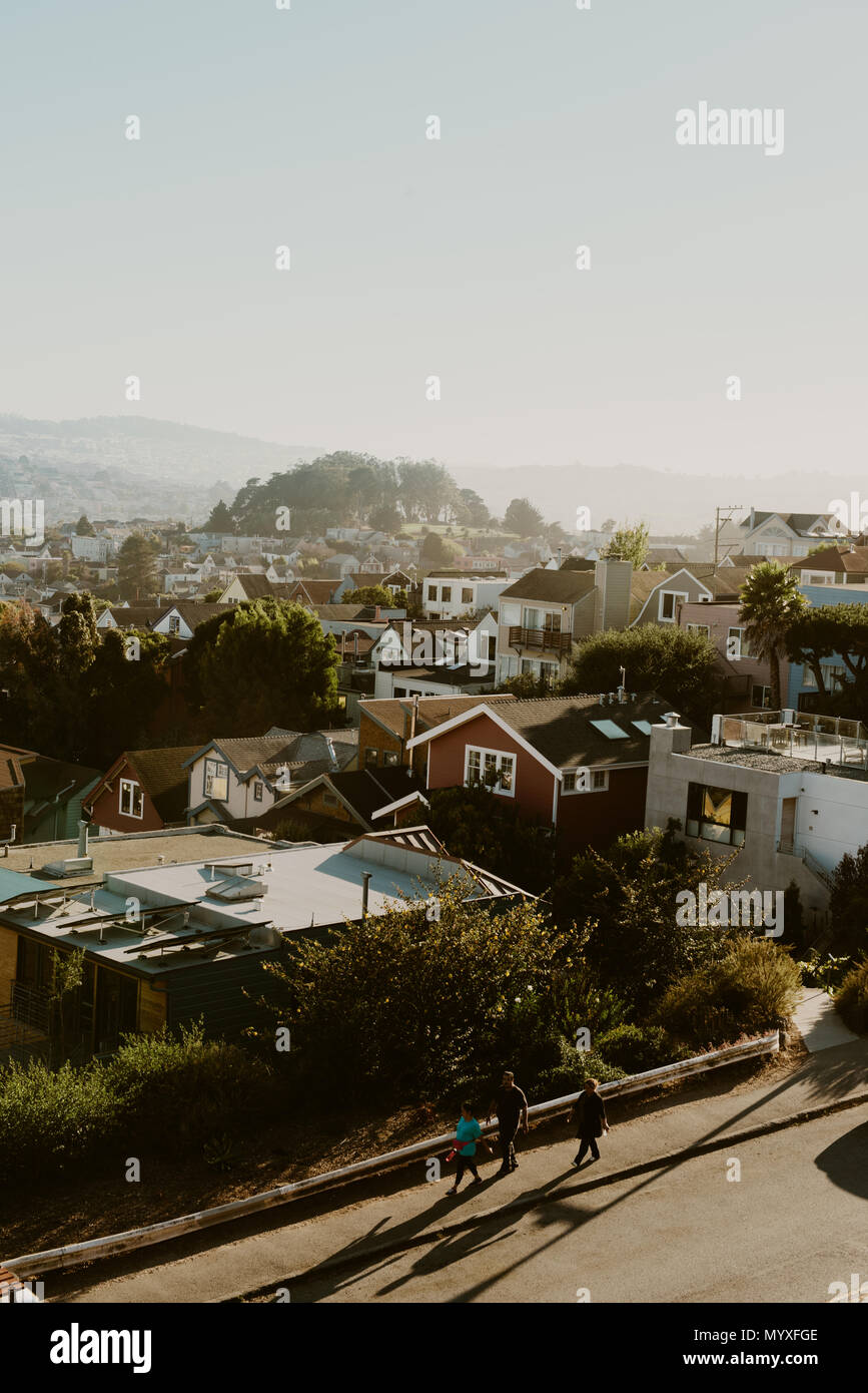 San Francisco View Stock Photo