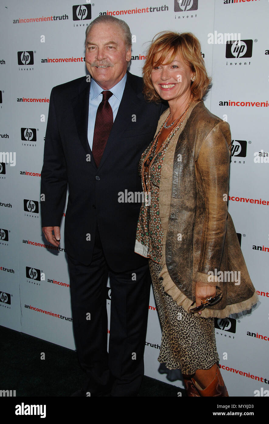 Stacy Keach and wife arriving at " AN INCONVENIENT TRUTH Premiere " at the DGA in Los Angeles. May 16, 2006.KeachStacy_wife122  Event in Hollywood Life - California, Red Carpet Event, USA, Film Industry, Celebrities, Photography, Bestof, Arts Culture and Entertainment, Celebrities fashion, Best of, Hollywood Life, Event in Hollywood Life - California, Red Carpet and backstage, Music celebrities, Topix, Couple, family ( husband and wife ) and kids- Children, brothers and sisters inquiry tsuni@Gamma-USA.com, Credit Tsuni / USA, 2006 to 2009 Stock Photo