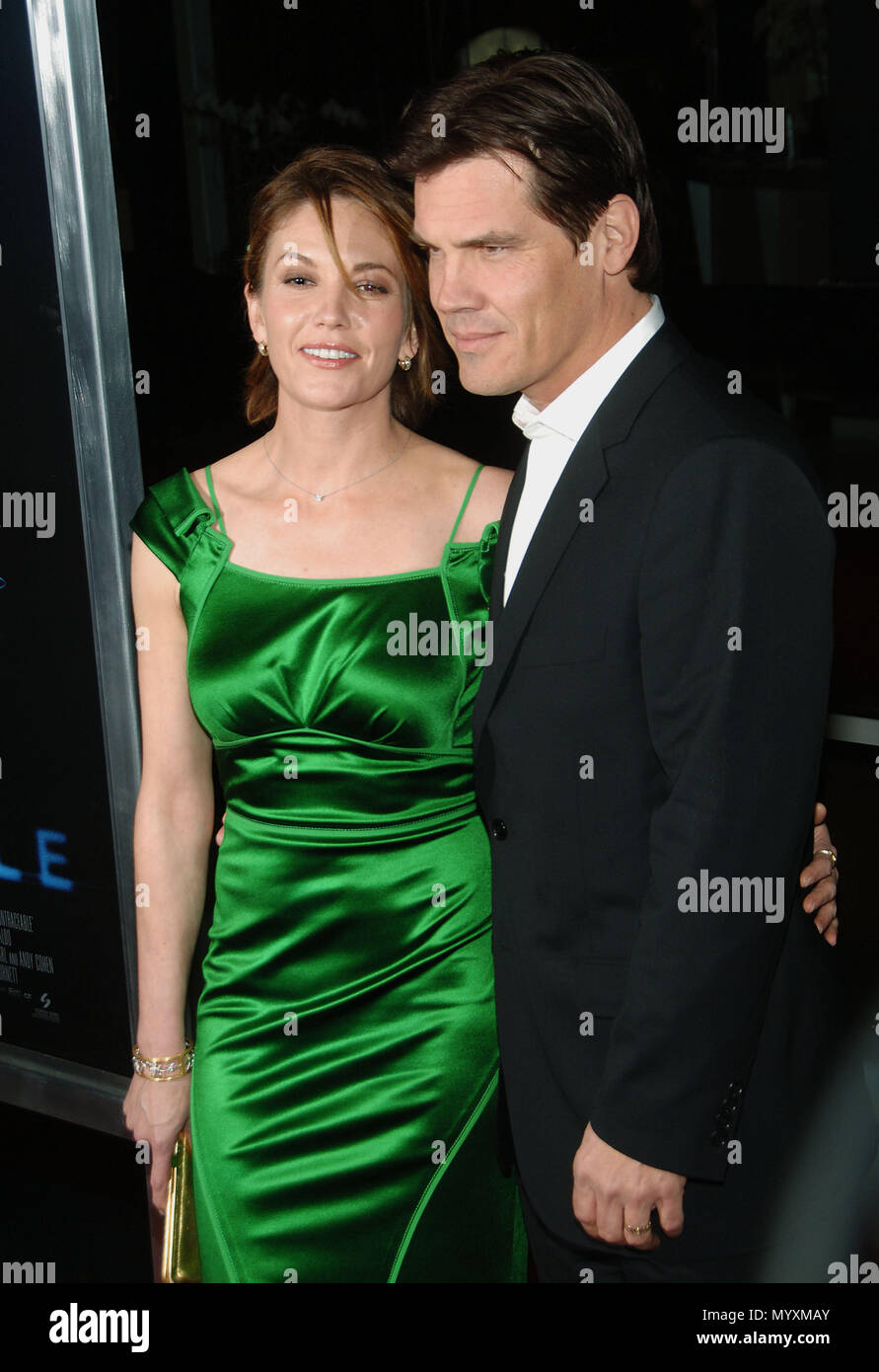 Diane LANE  and husband Josh Brolin arriving at the UNTRACEABLE Premiere at the Silver Screen Theatre In Los Angeles.  Three quarters  LaneDiane BrolinJosh 39  Event in Hollywood Life - California, Red Carpet Event, USA, Film Industry, Celebrities, Photography, Bestof, Arts Culture and Entertainment, Celebrities fashion, Best of, Hollywood Life, Event in Hollywood Life - California, Red Carpet and backstage, Music celebrities, Topix, Couple, family ( husband and wife ) and kids- Children, brothers and sisters inquiry tsuni@Gamma-USA.com, Credit Tsuni / USA, 2006 to 2009 Stock Photo