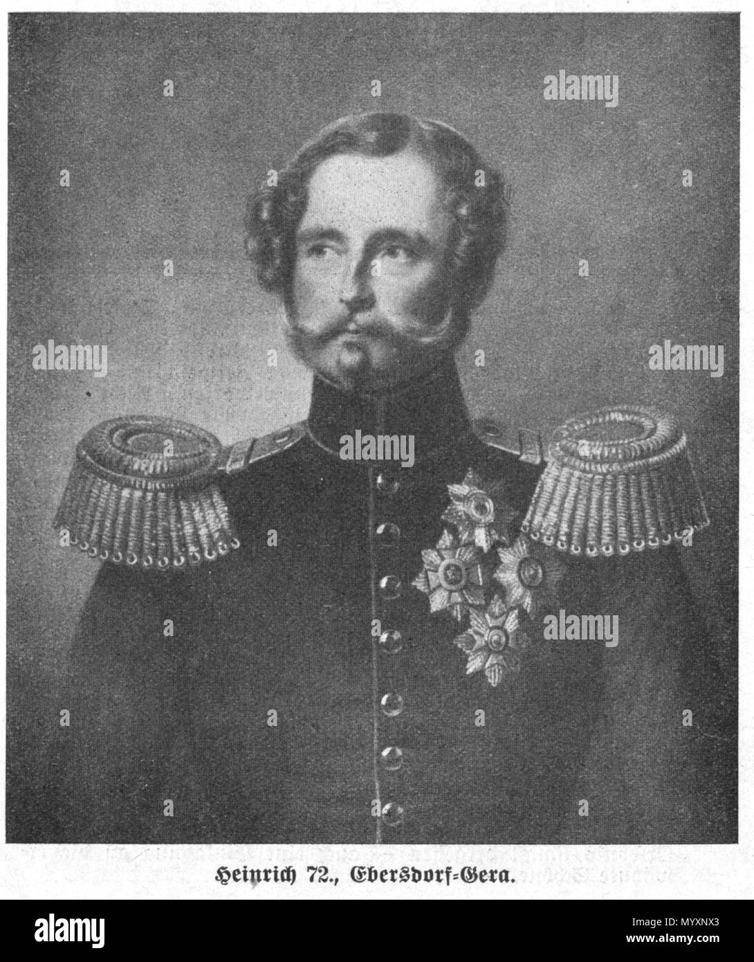 44 Heinrich LXXII. (ReußEbersdorf Stock Photo Alamy