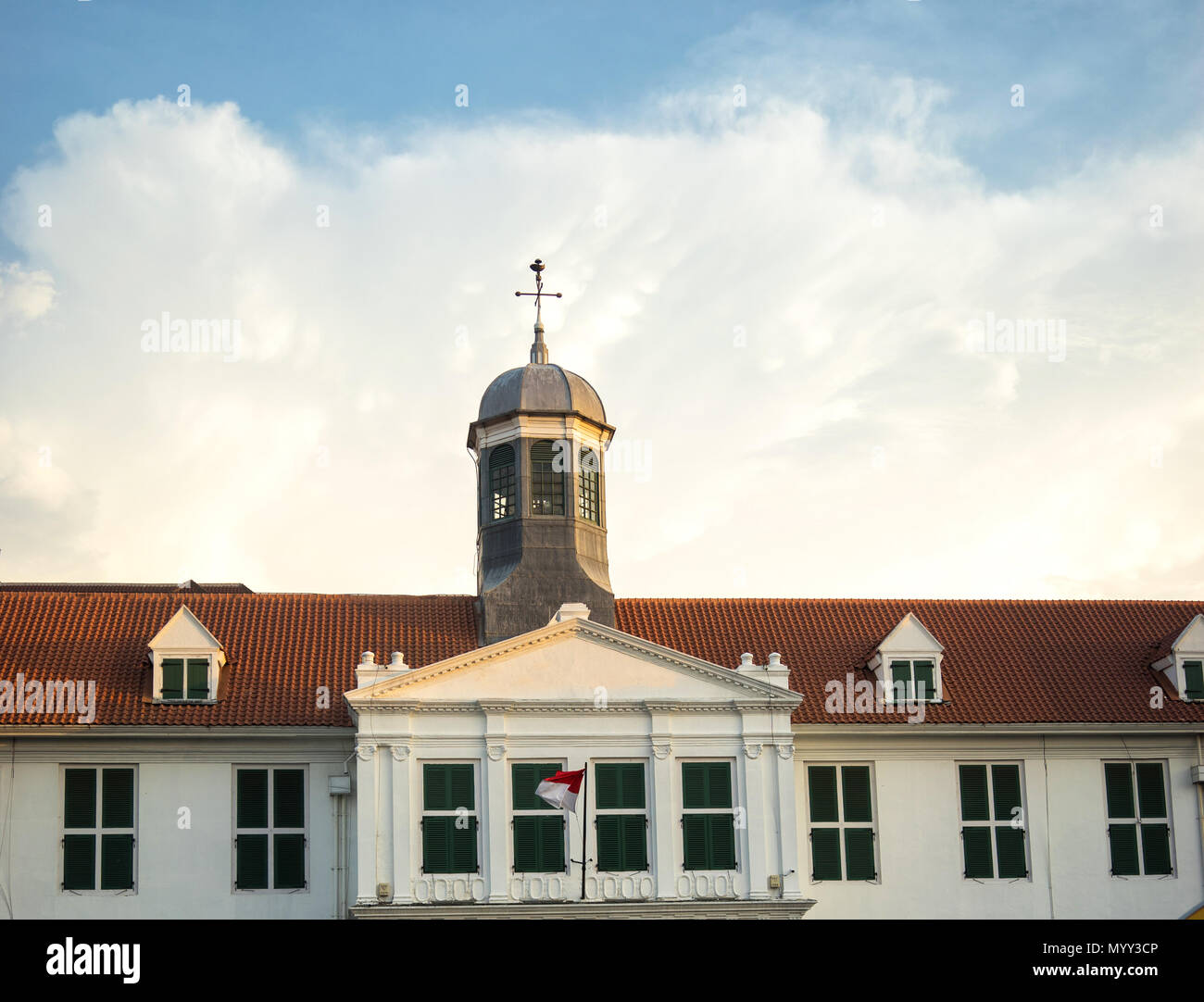 Ex Dutch governor main office in Jakarta Indonesia Stock Photo