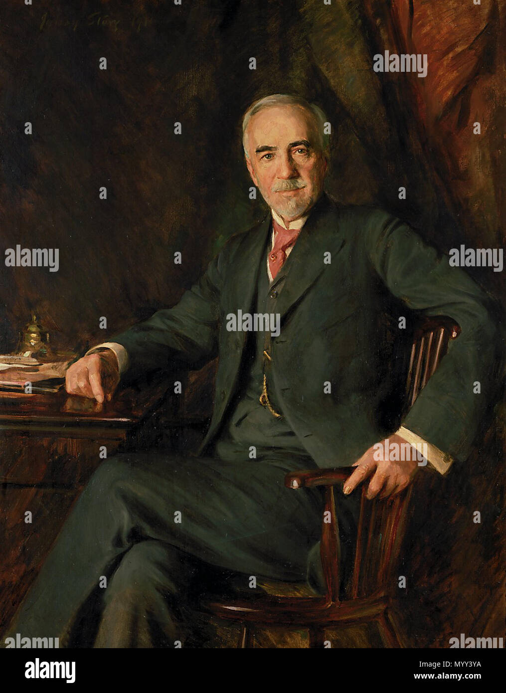 . English Portrait of William Hood Dunwoody . 1911 56 Julian Story