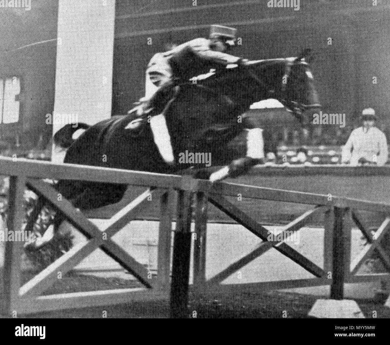 . Français Le lieutenant suisse Alphonse Gemuseus, sur 'Galantin' en