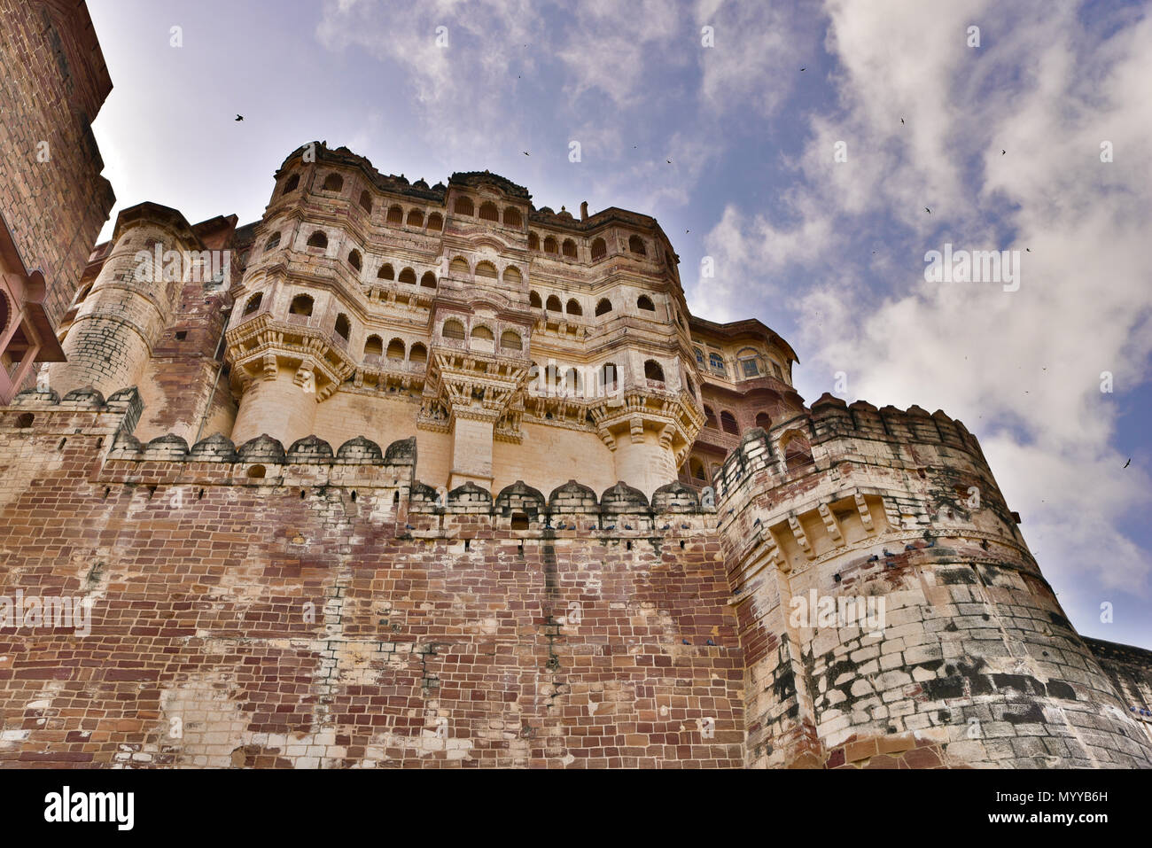 Mehrangarh Fort, Jodhpur, India Stock Photo