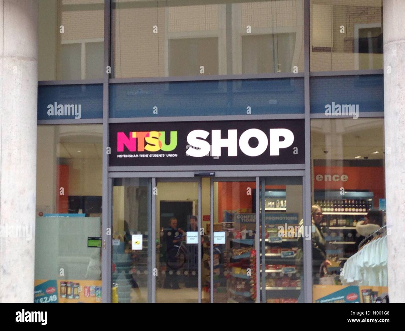 Nottingham Trent University, Nottingham, Nottinghamshire, UK. 25th Feb, 2015. Nottingham Trent students union ban sale of page 3 in campus shops Credit: Ashley Kirk/StockimoNews/Alamy Live News Stock Photo
