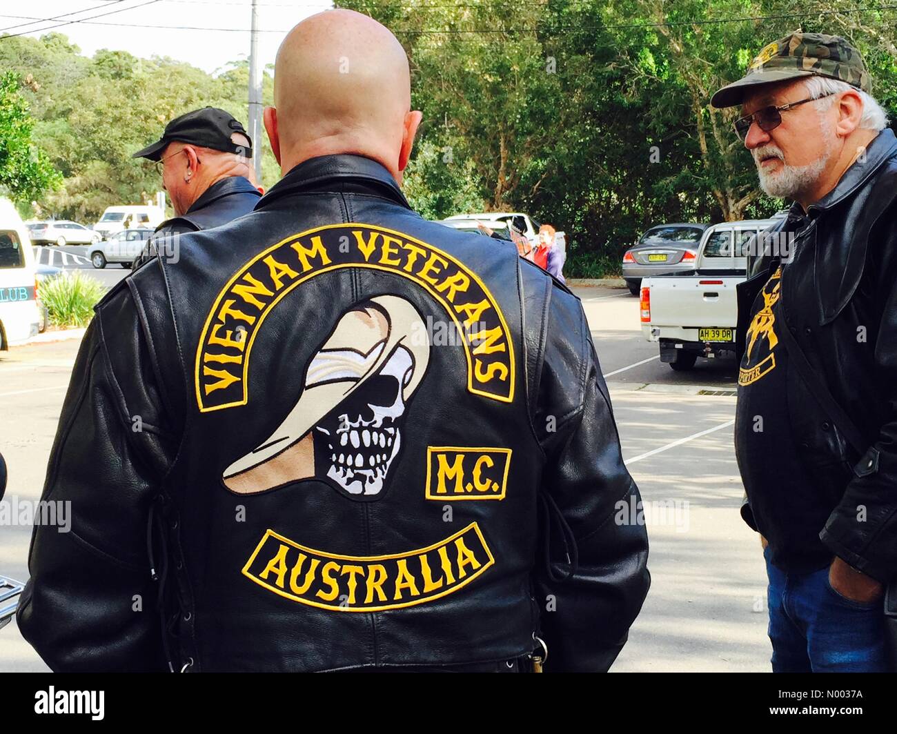 Avalon Beach NSW, Australia. 13th June, 2015. Vietnam Veterans Motorcycle  Club at Avalon Beach Military Tattoo, Sydney, Australia Credit:  stockpeople/StockimoNews/Alamy Live News Stock Photo - Alamy