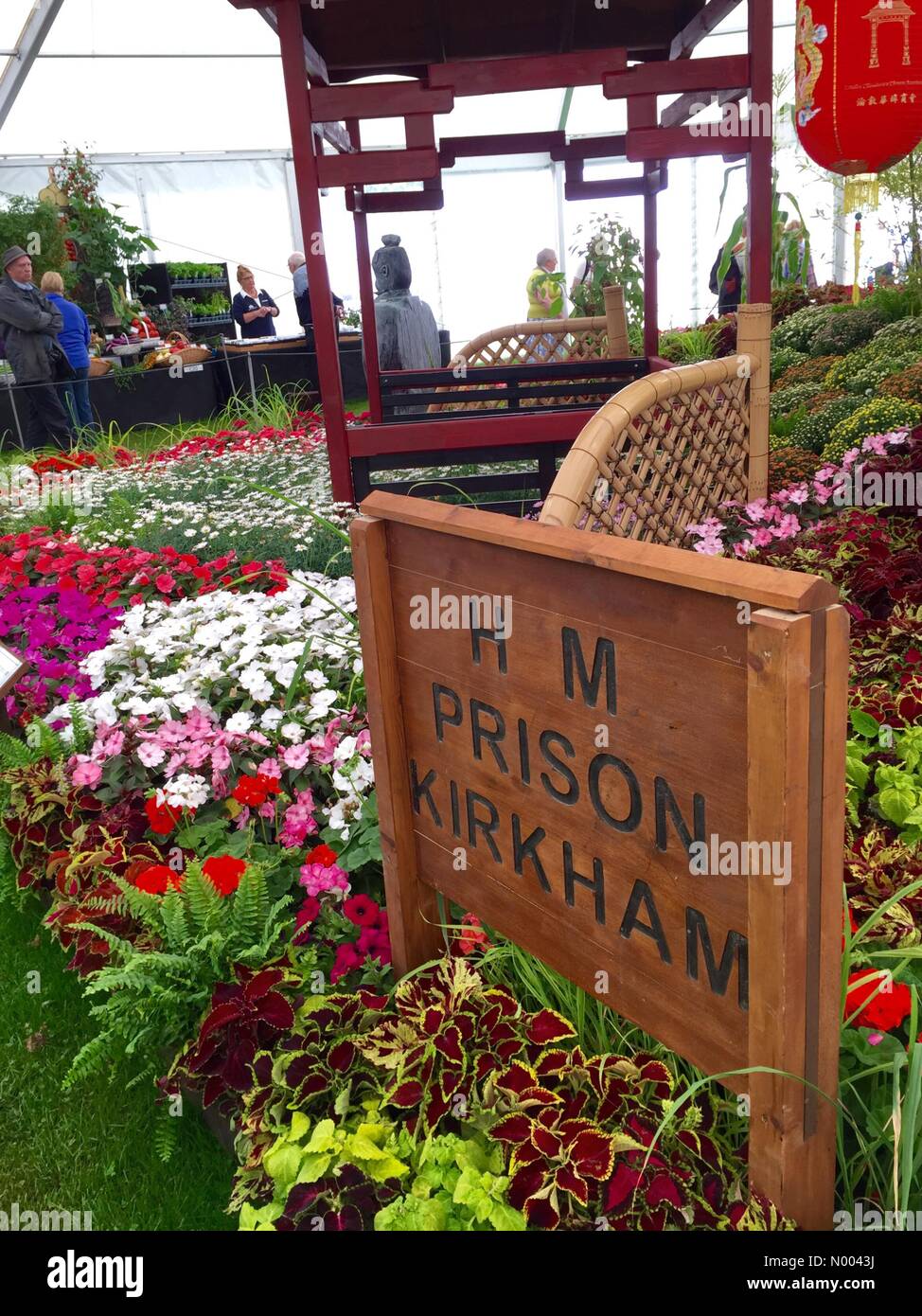 Kirkham prison garden hires stock photography and images Alamy