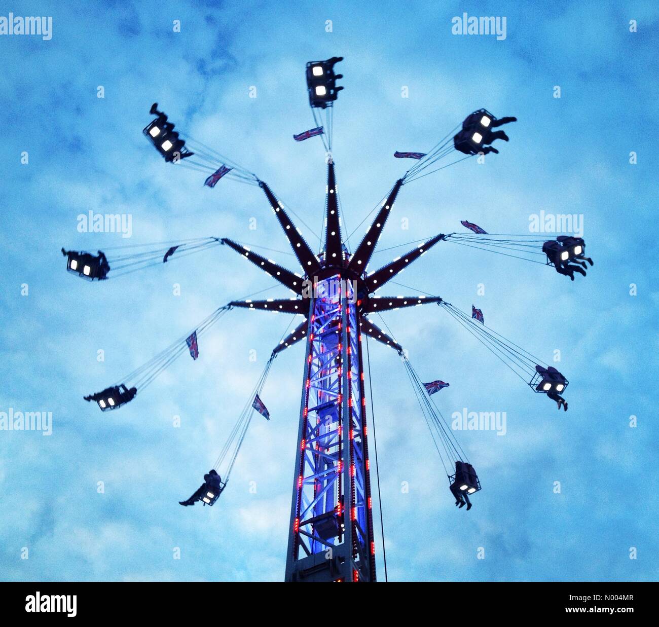 Stratford Upon Avon Mop Fair Stock Photo Alamy