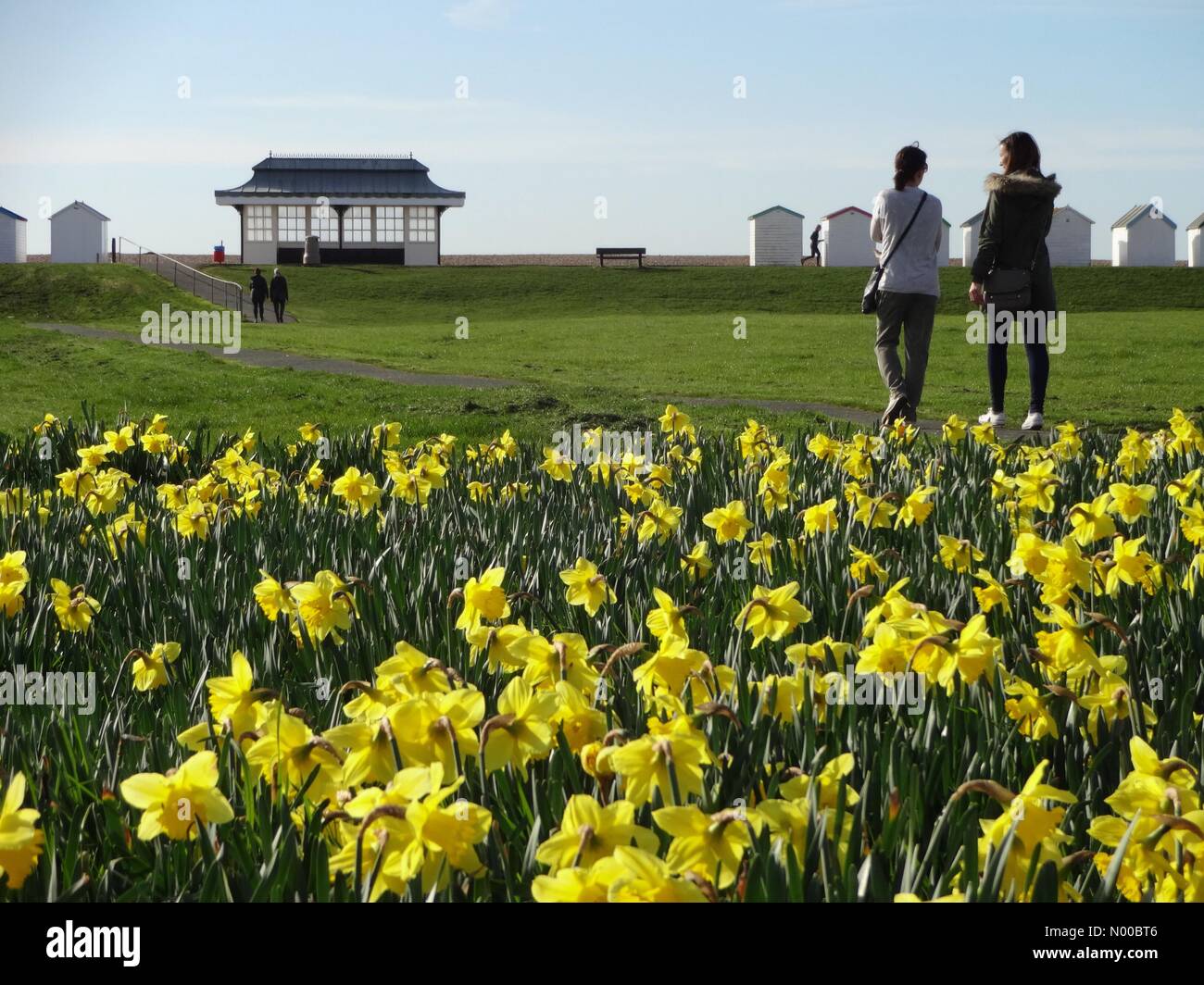 Goring by sea west sussex 17 march hires stock photography and images