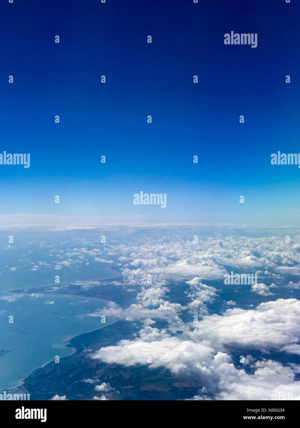 UK Weather Cloudy in southern England. Selsey Bill, West Sussex. 30th