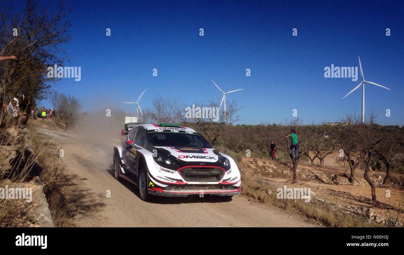 SPORT: WRC RallyRACC Catalunya/Rally de España 2017. Special Stage SS6 ...
