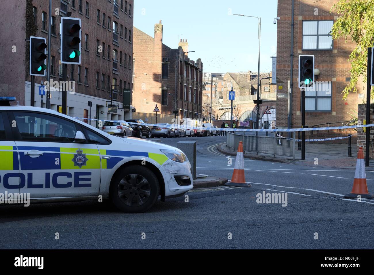 Leeds City Centre, UK. 5th November, 2017. Leeds City Centre major