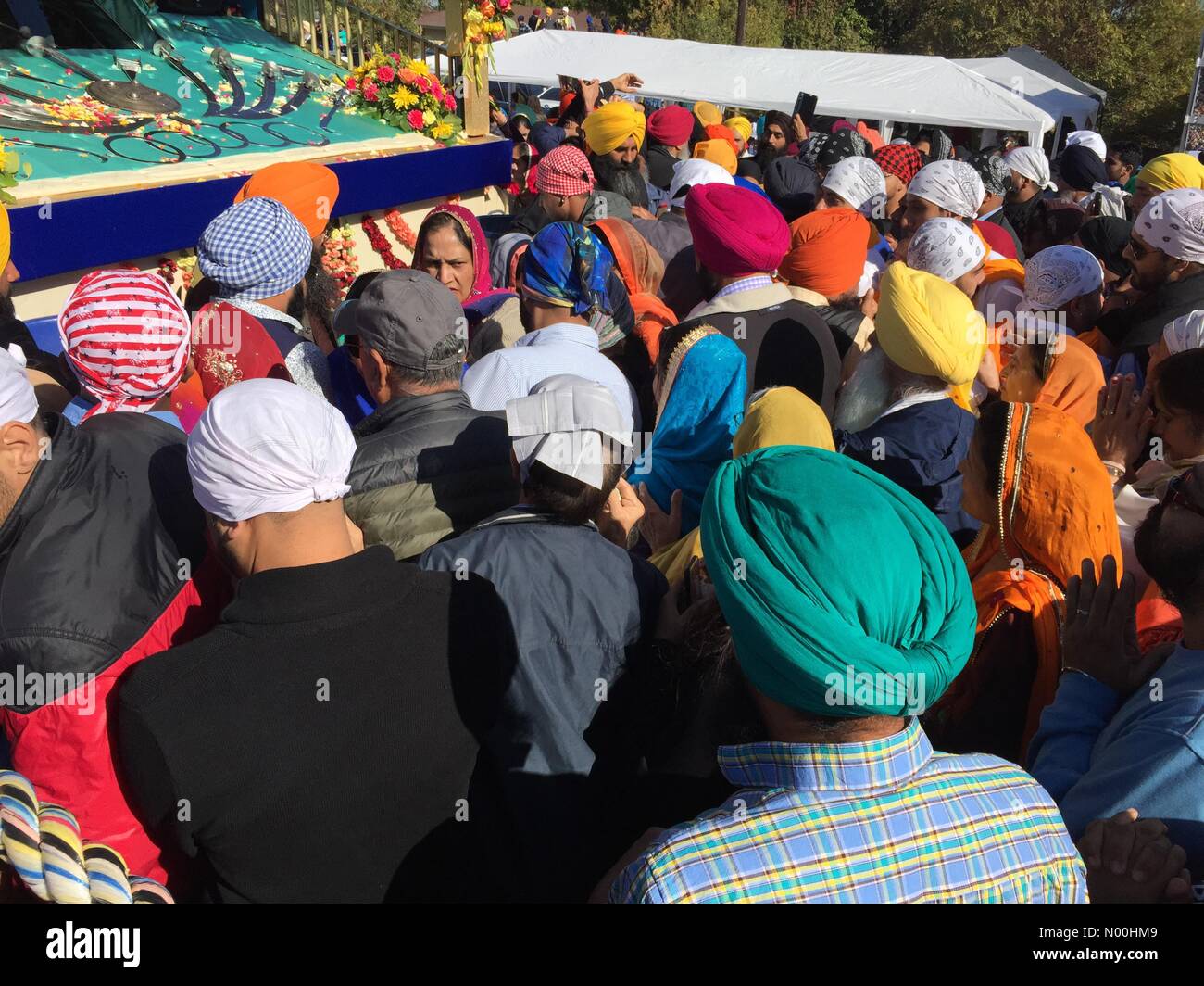 Sikh parade in yuba city High Resolution Stock Photography and Images