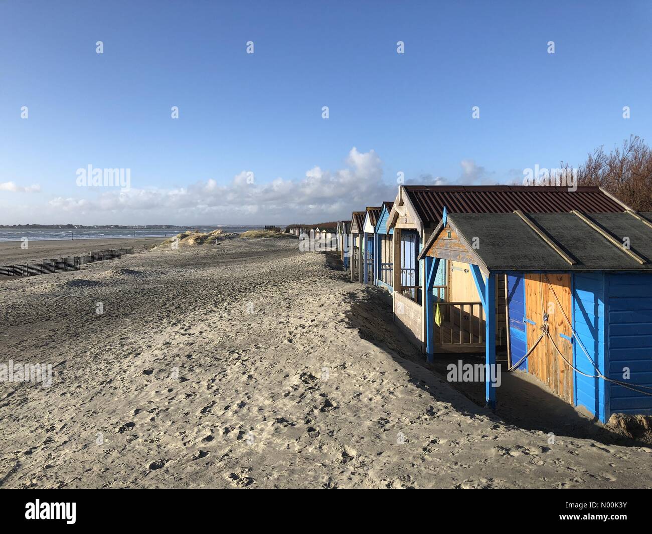 West Wittering, Chichester, UK. 25th Jan, 2018. West Strand, West