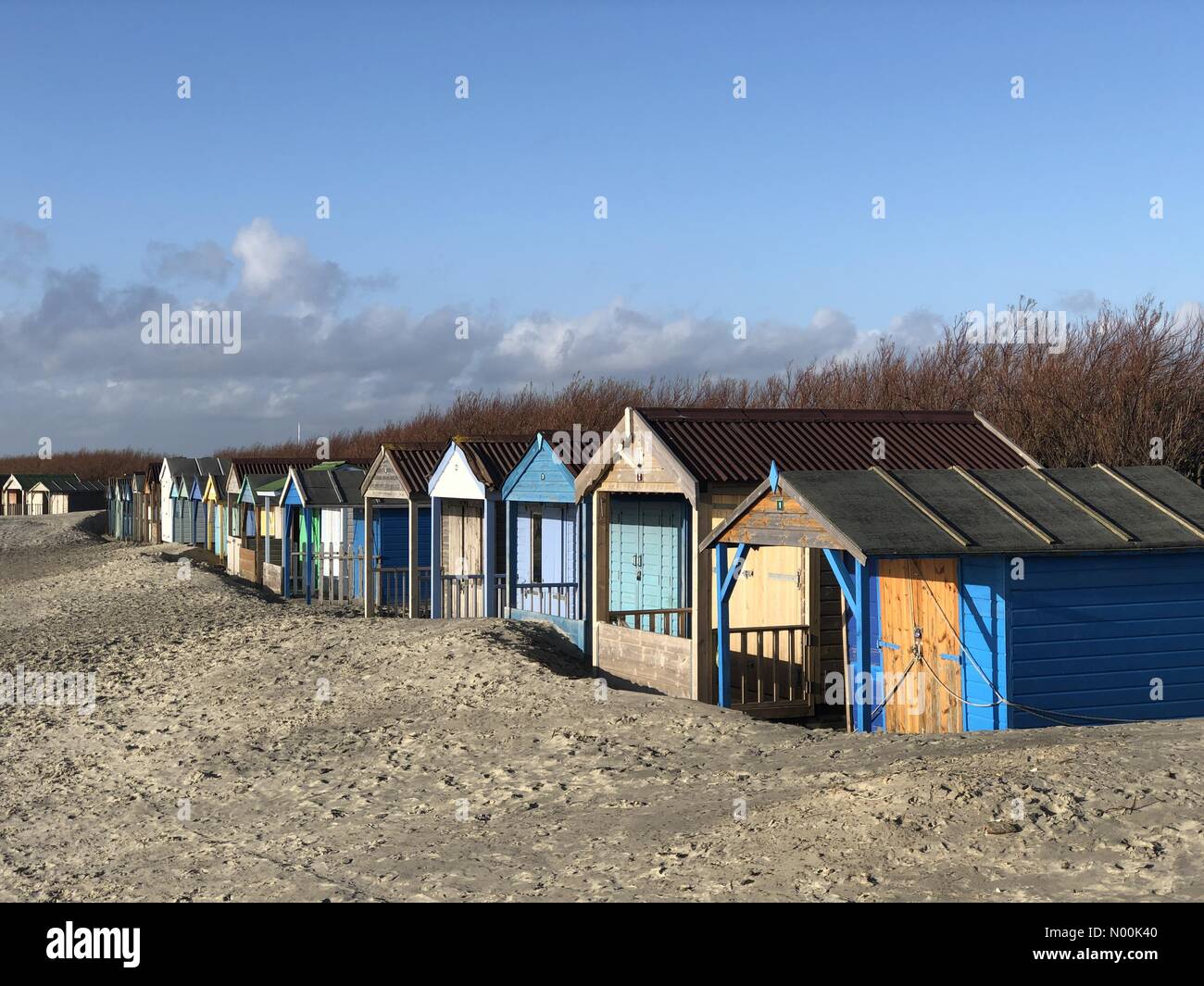 West Wittering, Chichester, UK. 25th Jan, 2018. West Strand, West