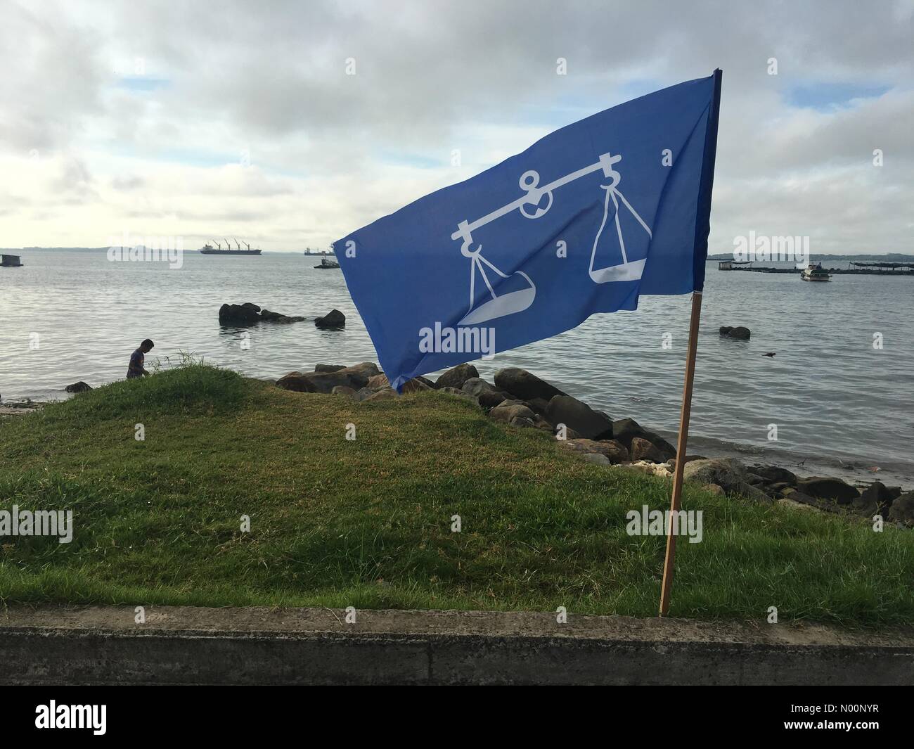 Sandakan Sabah Malaysia 4th May 2018 Political Party Flag Flying During The Malaysia National Election 2018 In Sandakan Sabah Malaysia Credit Mike Kahn Green Stock Media Agent Stockimonews Alamy Live News Stock Photo Alamy