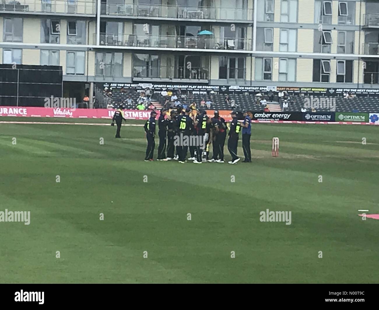 Bristol Gloucester Kent cricket vitality blast 20:20 Stock Photo