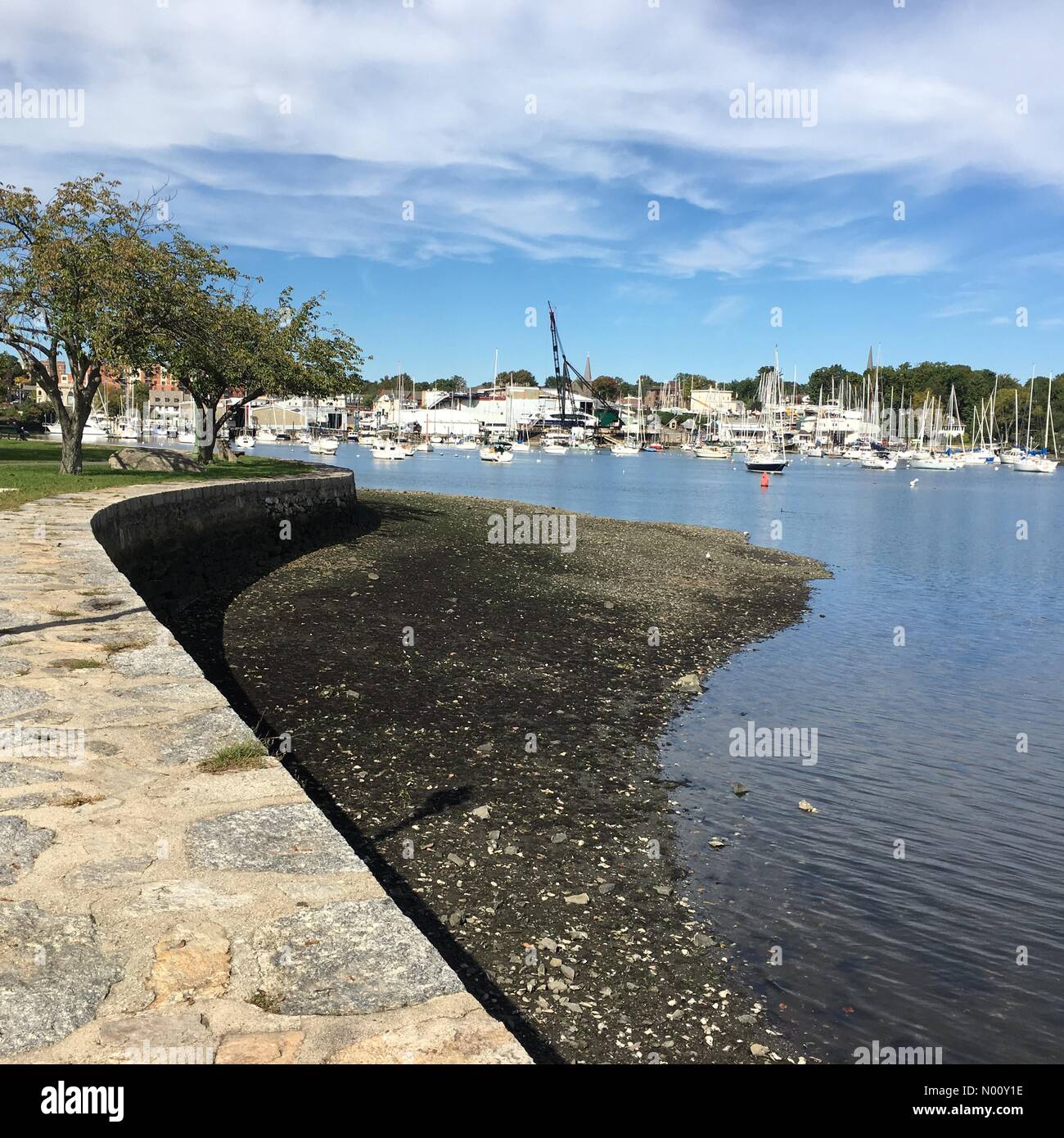 Mamaroneck, New York, USA. 16th October, 2018. USA WEATHER 16 Oct 2018