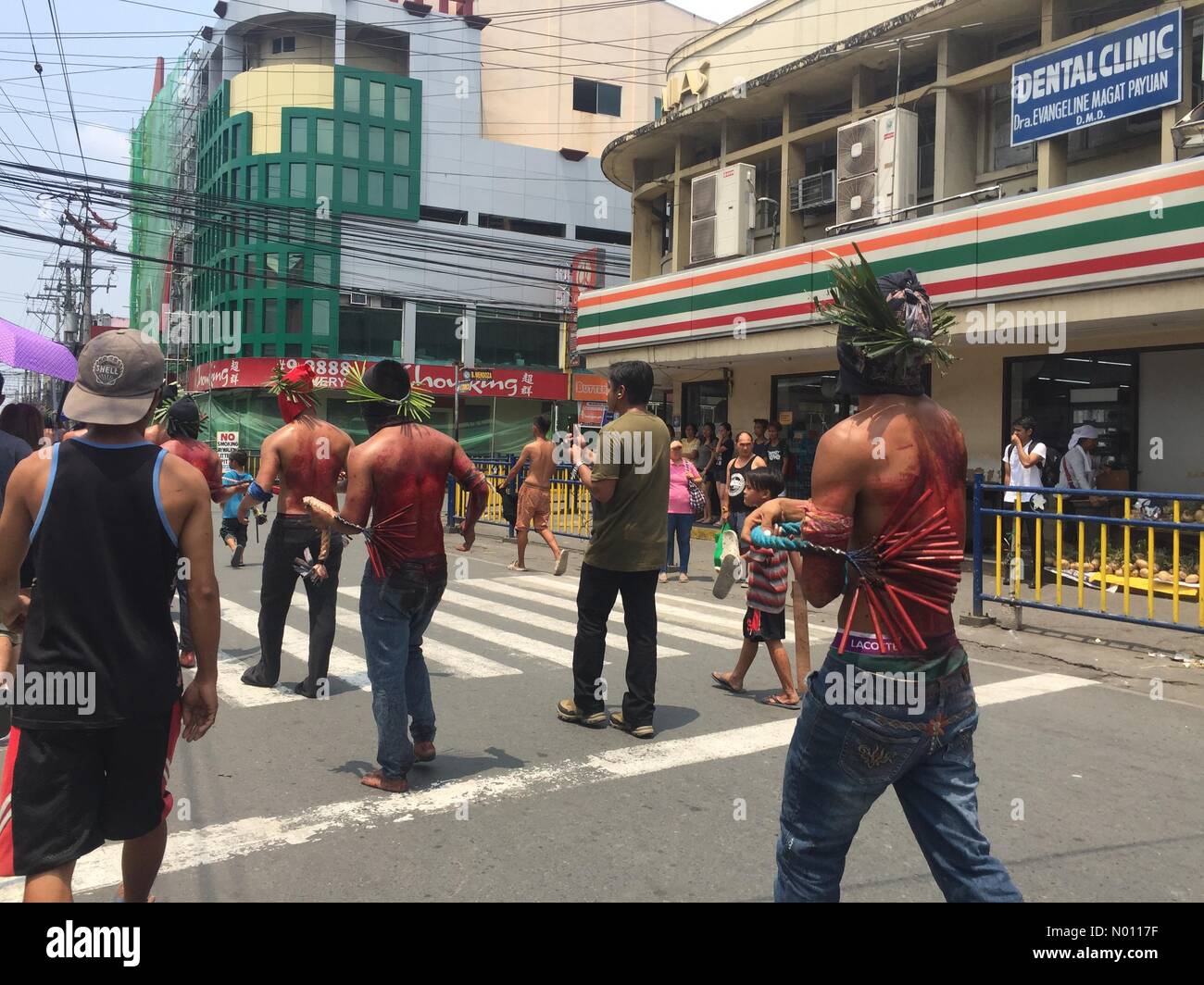 San Fernando, Pampanga, Philippines. April 18, 2019. Hundreds of