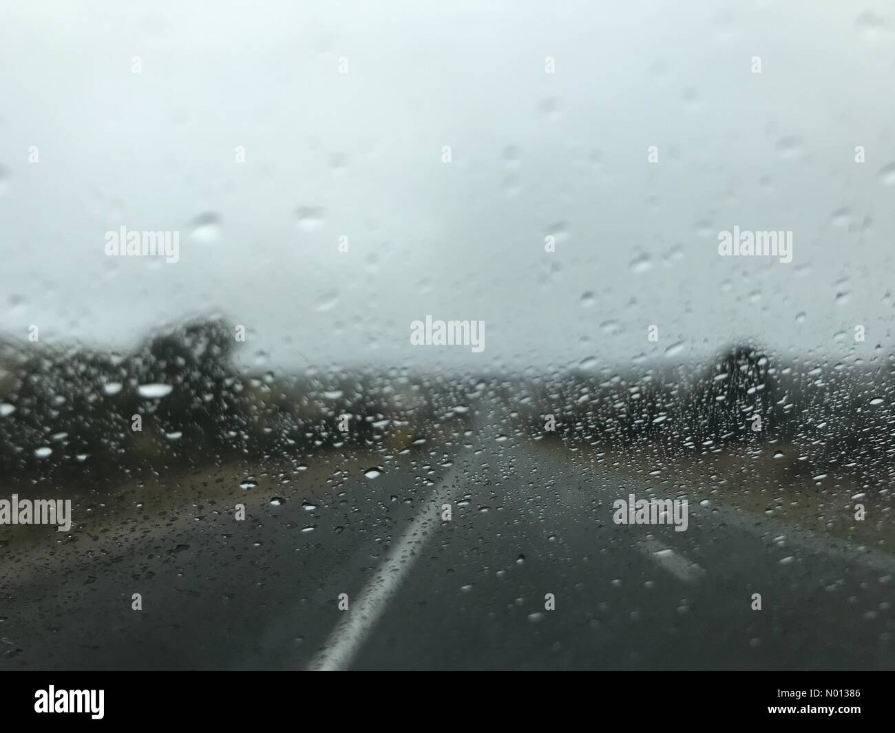 Marulan near Golburn in New South Wales, Australia. 9th August, 2020. Australian Weather Heavy